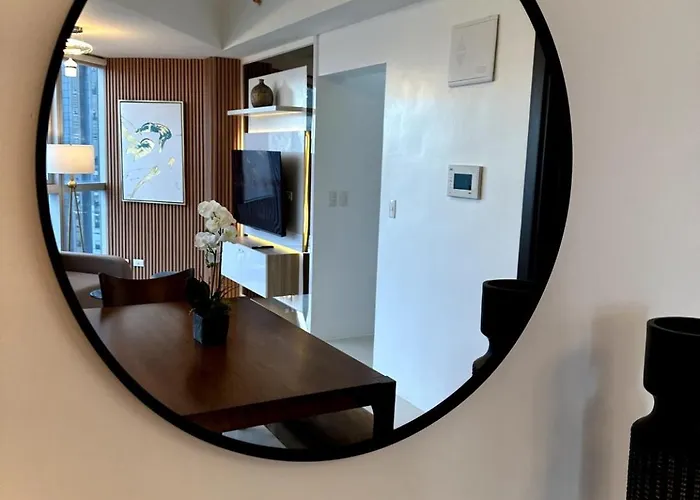 2br Urban Modernity + Washer Near Uptown Mall * Manille